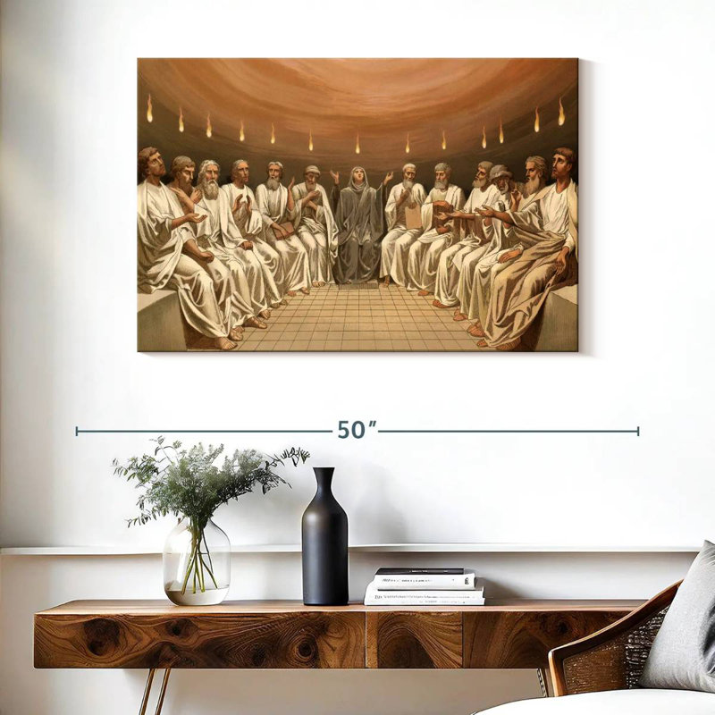 Adella 12 Disciples, H 26 po x l 39 po