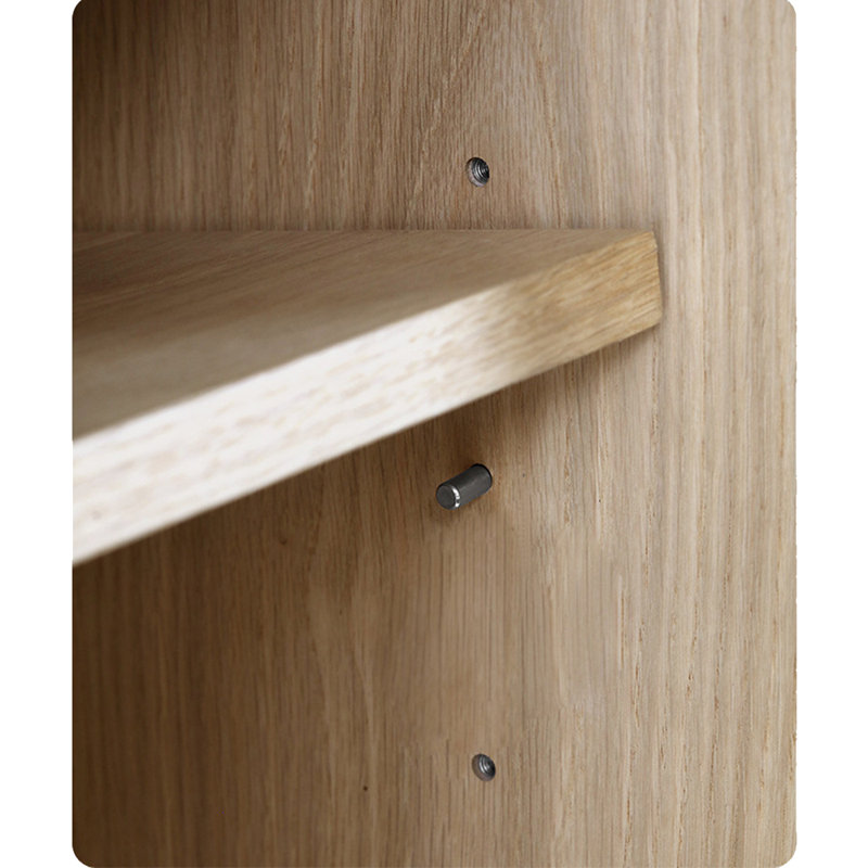 Vitrine antique couleur bois naturel