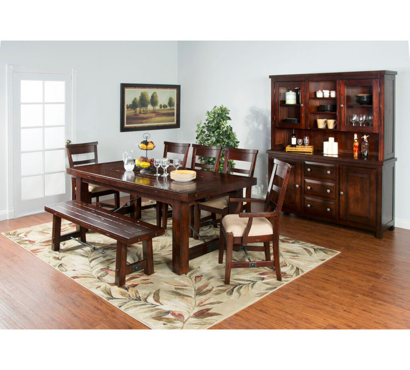 Midvale Mahogany Solid Wood Dining Table