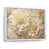 White Floater Framed