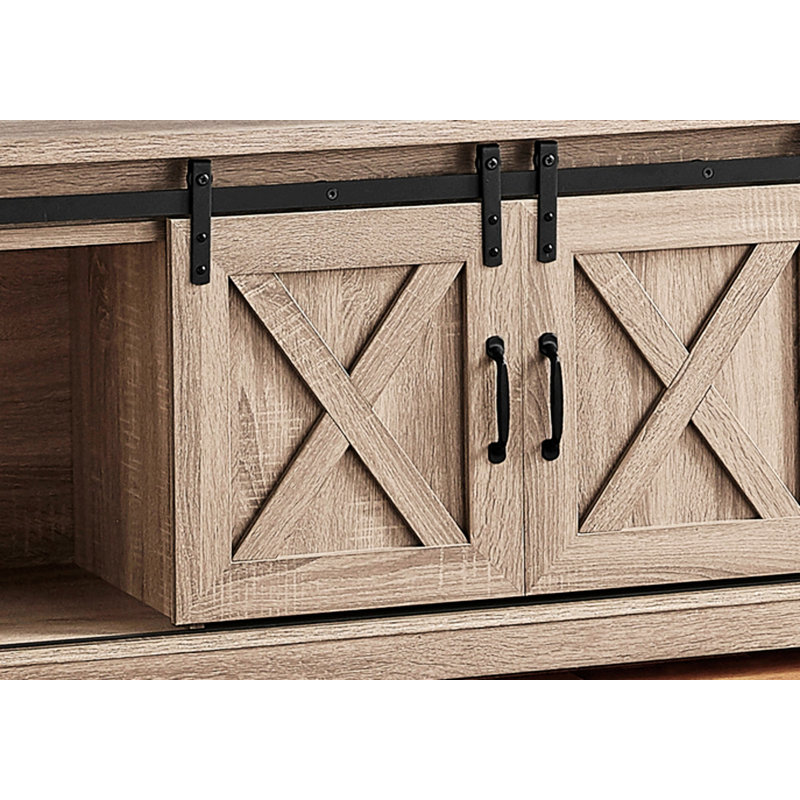 Tv Stand, Transitional Storage Cabinet For Bedroom, Living Room, Taupe
