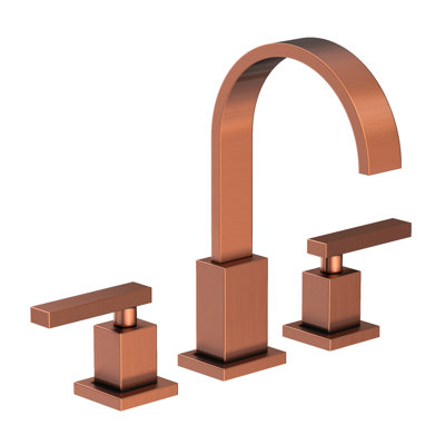 Secant Widespread Bathroom Faucet with Drain Assembly