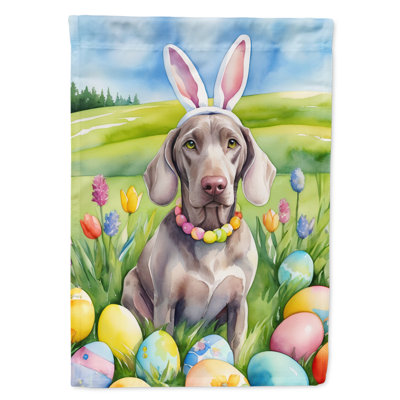 Easter Egg Hunt Double Sided 40'' H x 28'' W Polyester Easter House Flag