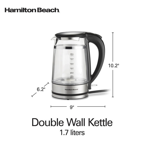 Hamilton Beach® 1.7 L Double Wall Kettle