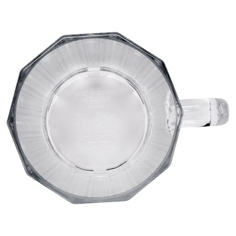 GET Chope à bière en plastique incassable, 20 oz, polycarbonate, 00087-PC-CL (ensemble de 12), Verre à vin sans pied