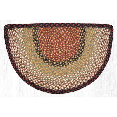  Tapis en jute tressé à la main pour petits espaces 18 po x 29 po