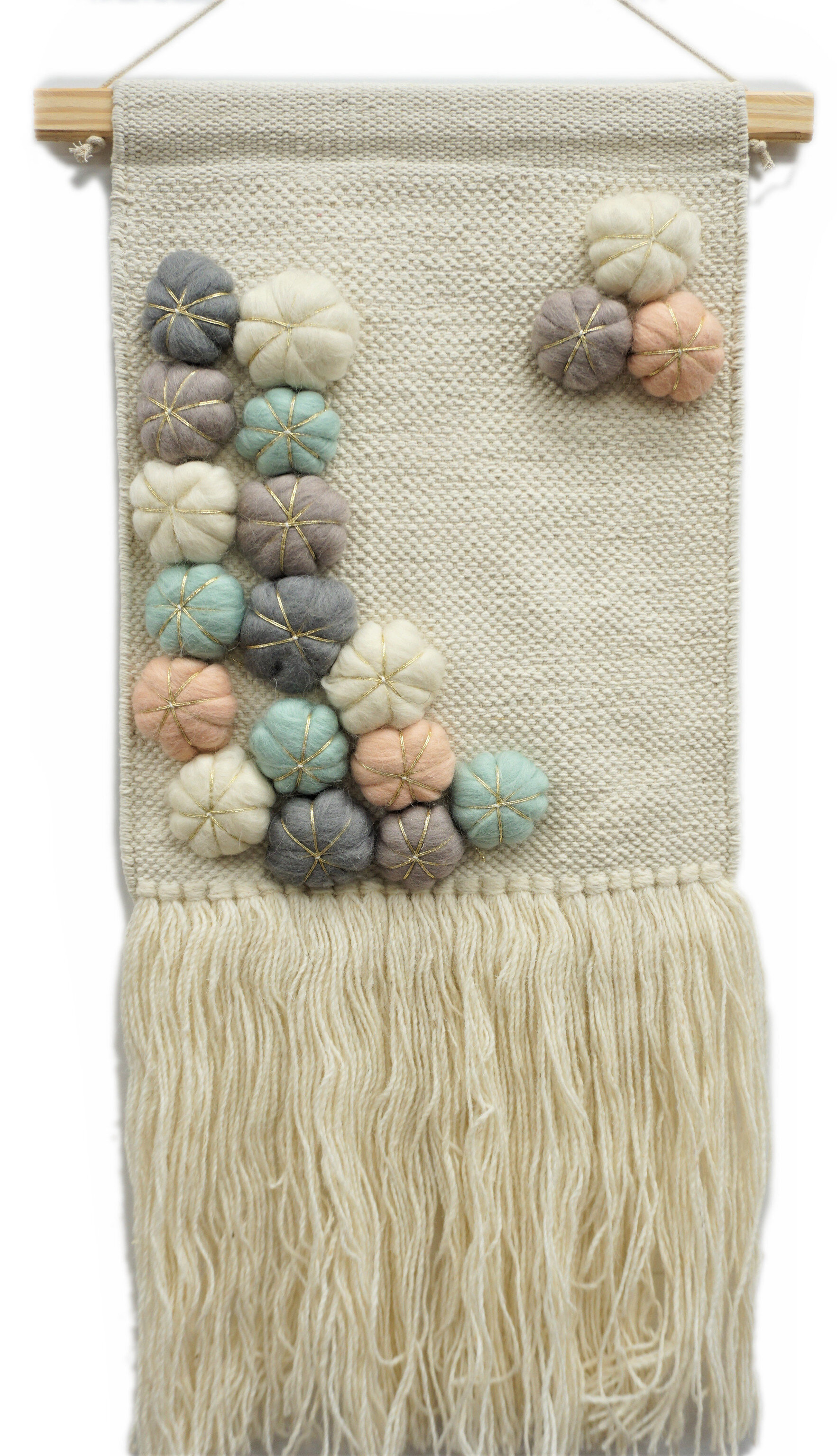 Blended Fabric Wall Hanging with Hanging Accessories Included Langley Street