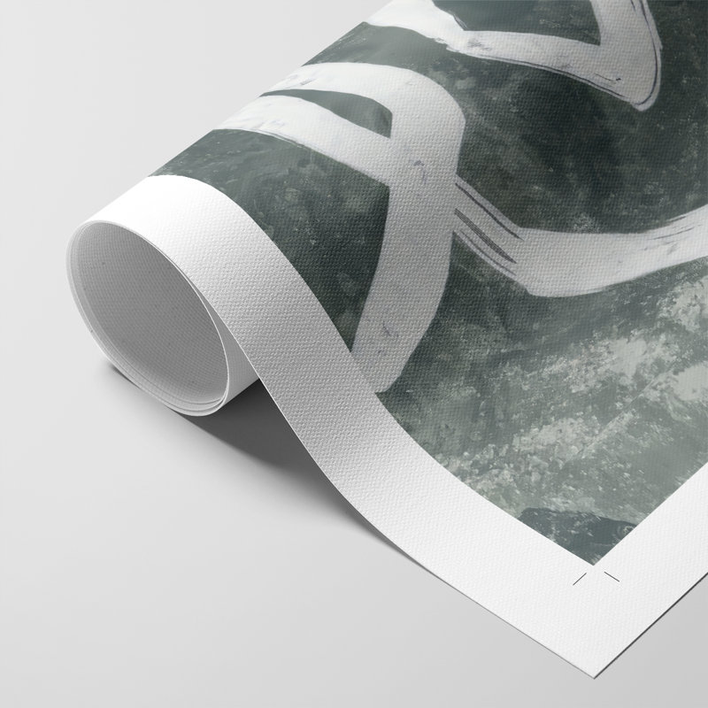 Chalk Line II - Impression sur toile seulement - NON-CADRE, H 18 po x l 12 po