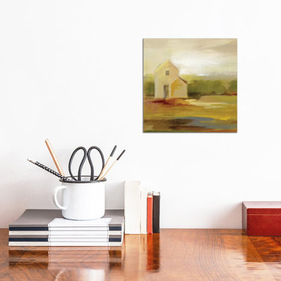Hillside Barn I by Silvia Vassileva - Wrapped Canvas Print