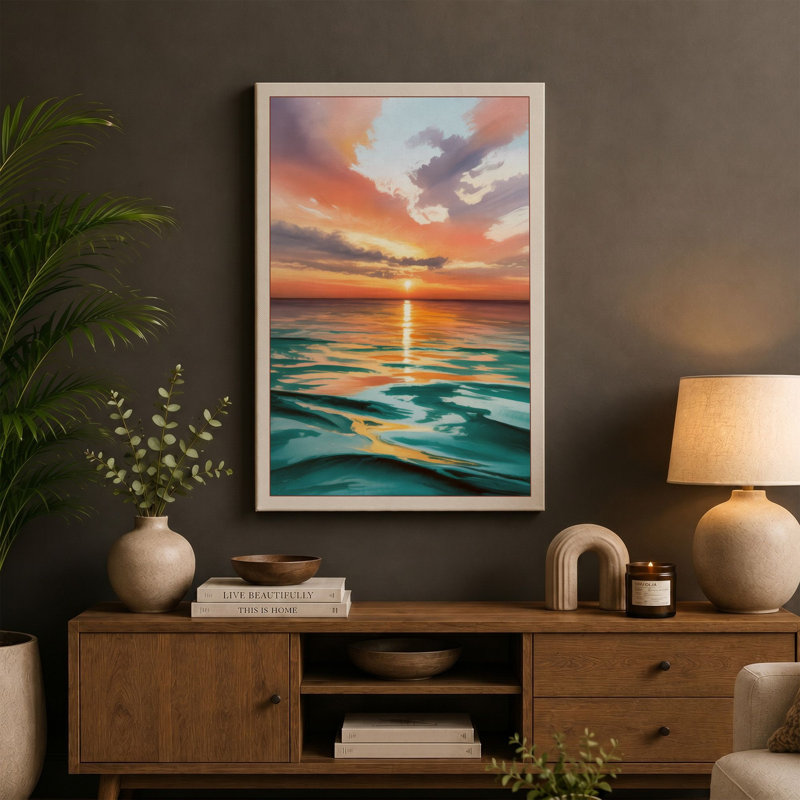 Print, 18x12 - 45.7 x 30.5 cm, Taupe Border