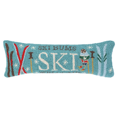 Coussin de bienvenue ski bums