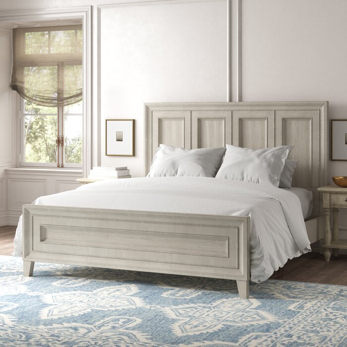 Kelly Clarkson Home Jarman Solid Wood Standard Bed & Reviews | Wayfair