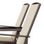 Chaise berçante d'extérieur en métal