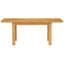 Dover Extendable Oak Rectangular Dining Table-33399092