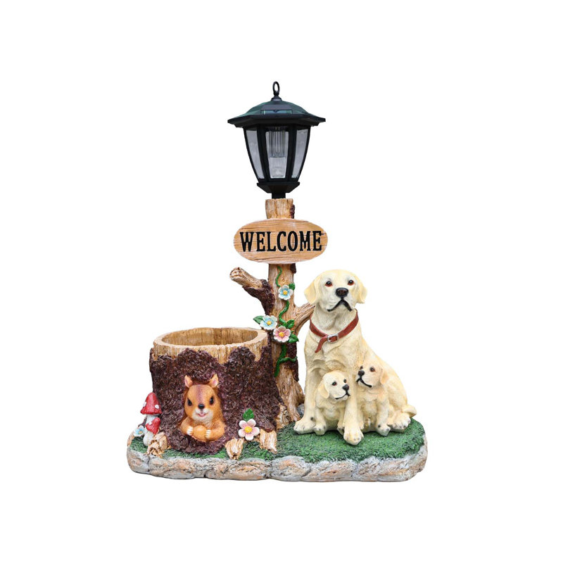 Statue de jardin Labrador