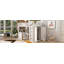 Lit mezzanine simple avec tiroirs, bureau et garde-robe-40151465