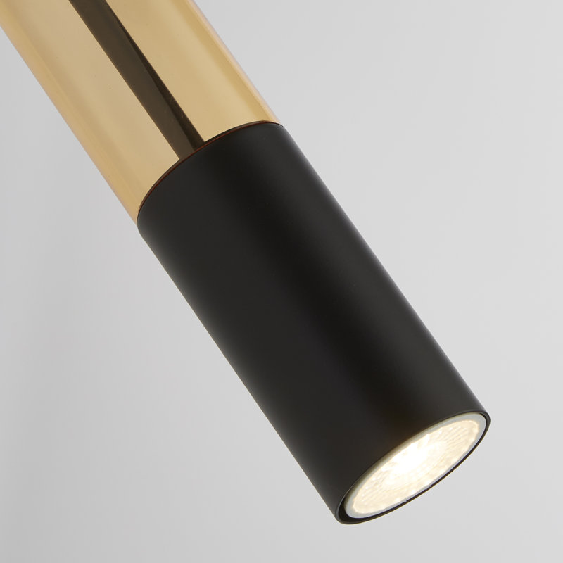 Kalki 1 - Light Dimmable Black Wall Spotlight