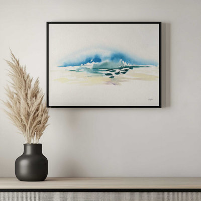 Simple Sea by Kristy Rice Art Print