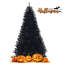 Arbre de Noël noir en épinette artificielle-1302914673