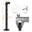 8.5cm Wall Mounted Clothes Rack