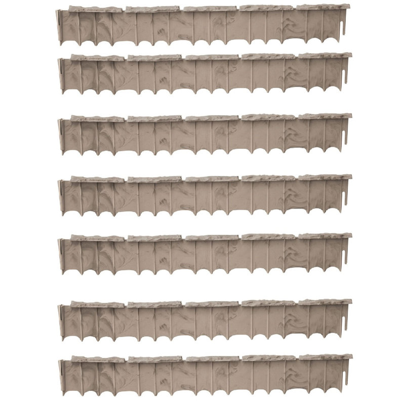1.25 Ft. H x 3.75 Ft. W Resin Fencing