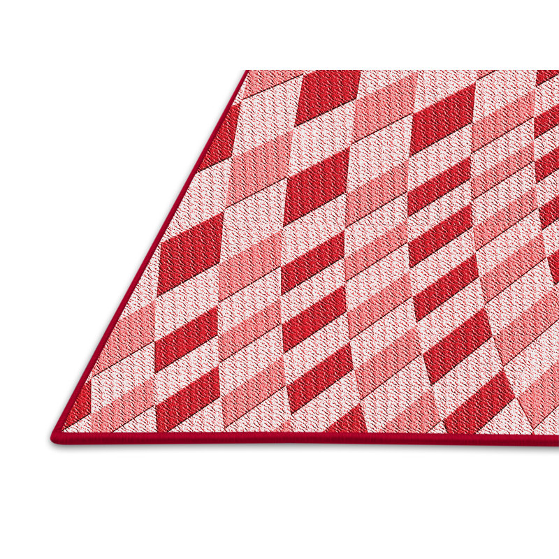 Geometric Indoor Rug, Rectangle 8' x 12'