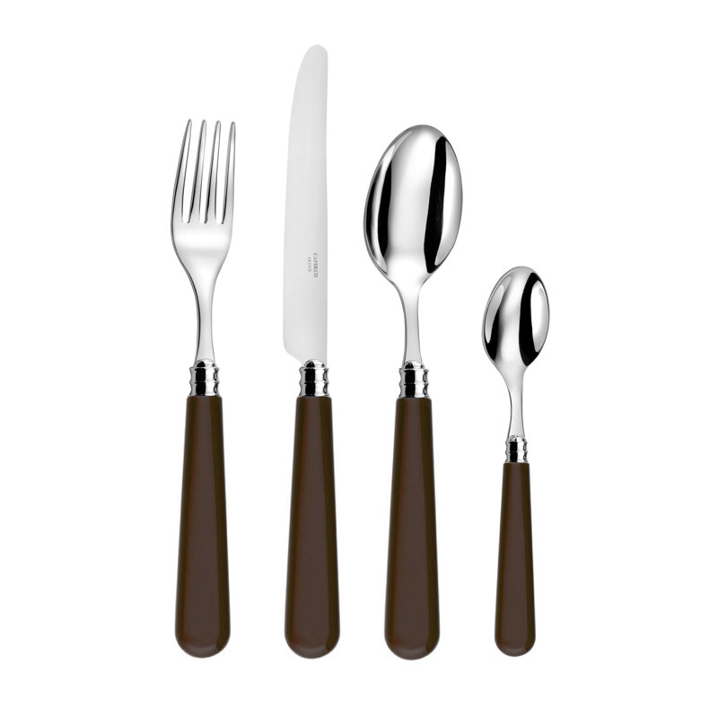Altea 24 Piece Cutlery Set, Service for 6, Chocolate