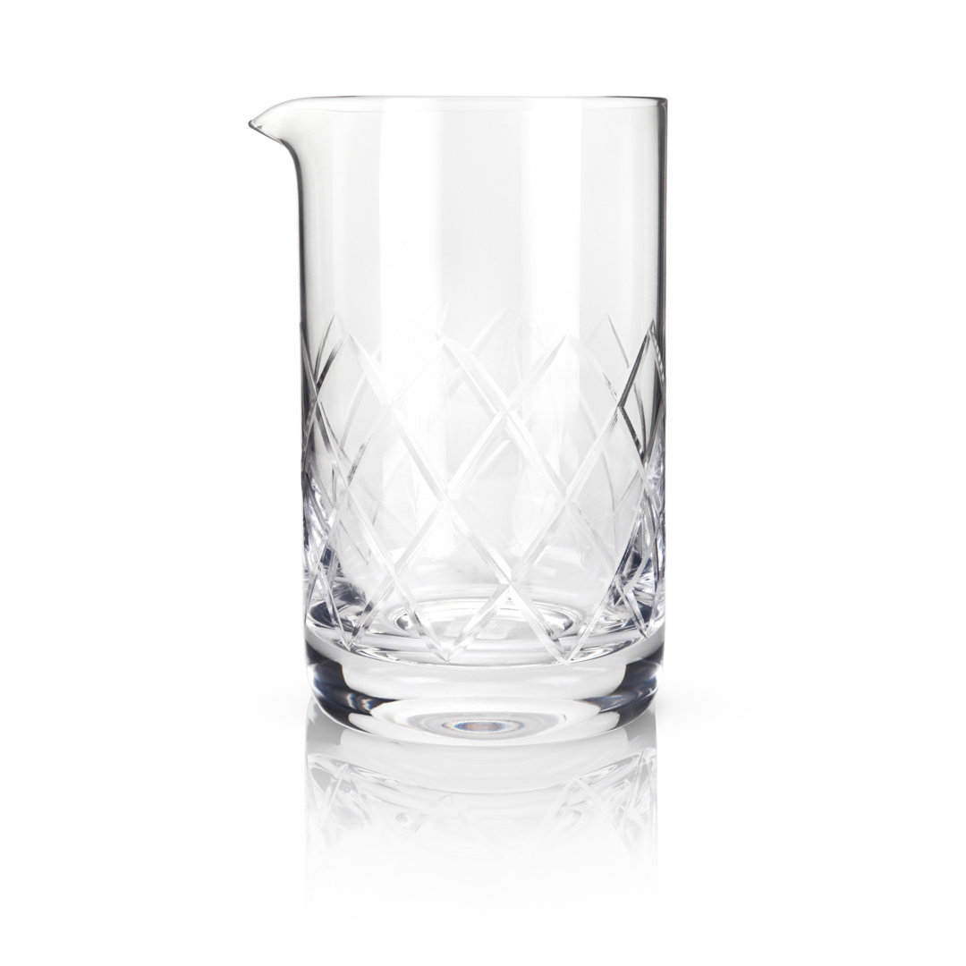 Professional Extra Large Crystal Mixing Glass Viski