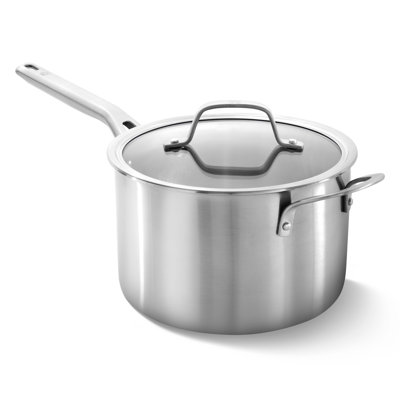 Calphalon Stainless Steel 4.5-Qt Sauce Pan with Lid