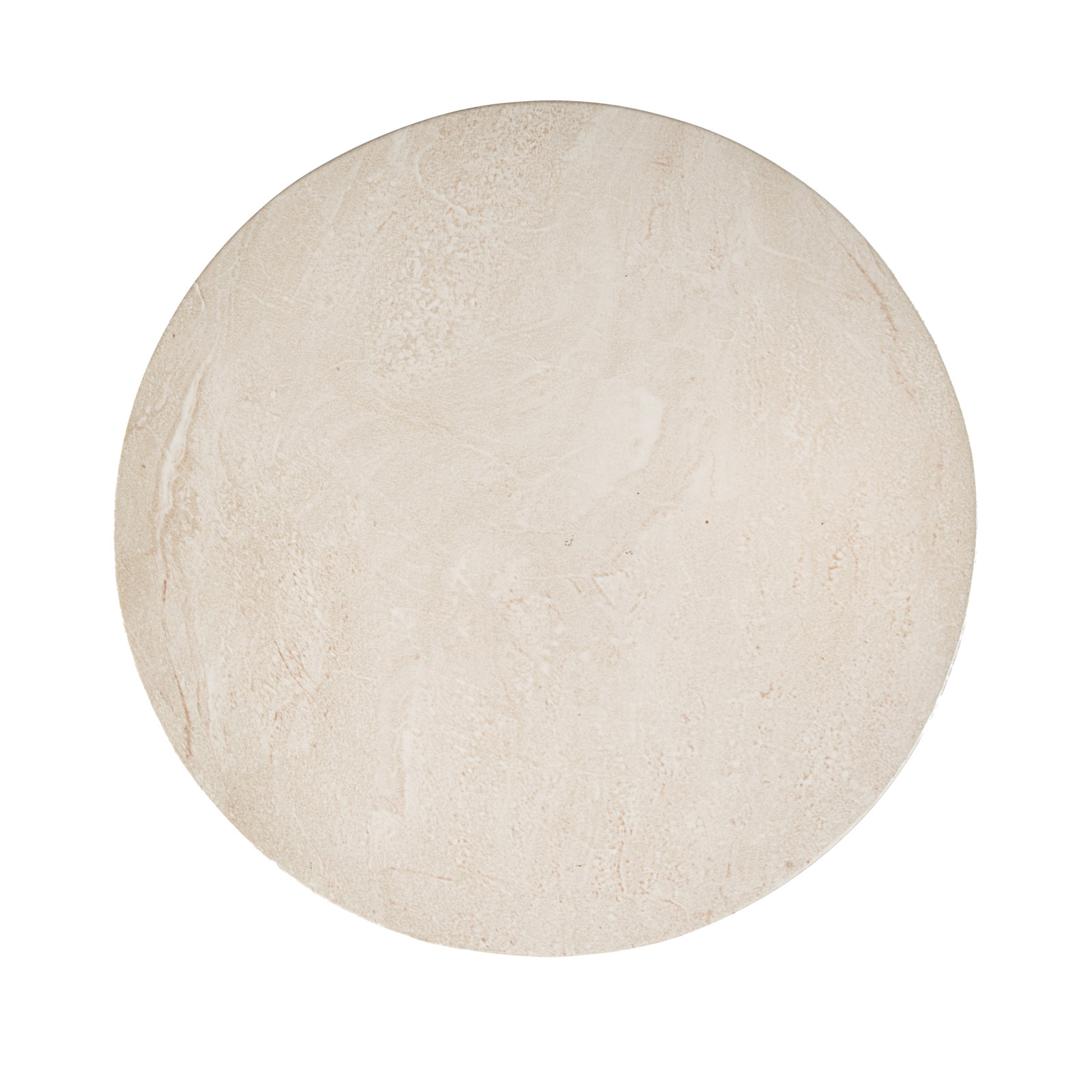 14" Patio Side Table, White