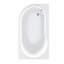 Davos 1550mm x 900mm Soaking Acrylic Bathtub-914902072