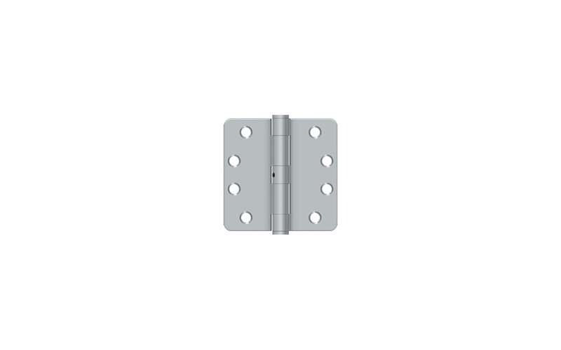 Steel Butt Bearing Hinge, Brushed Chrome