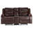 Avant 76'' Faux Leather Reclining Loveseat