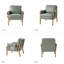 Faux Leather Armchair-126352006