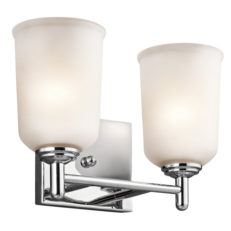 Hopedale 2 - Light Vanity Light, Chrome