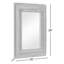 Miroir mural en bois