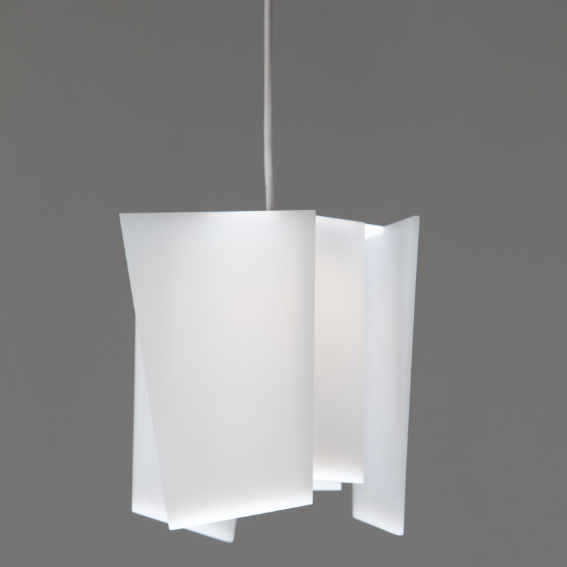 Levis 1 - Light LED Pendant, Frosted Polymer, 3500K (Cool)
