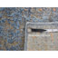 Tapis noué à la main 8 pi x 10 pi bleu ciel en soie avec design DC26EE4683AE4A28A29584685692BEFE