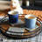 Studio Blue Ridged Coffee Mug