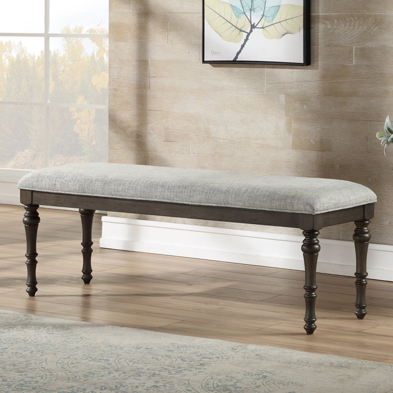 Norton Polyester Upholstered Bench