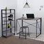 125.5cm H x 60cm W Metal Etagere Bookcase-41821897