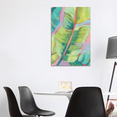 Reproduction d’art « vibrant Palm feuilles II » par Jennifer Goldberger