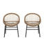 Chaise Edgar (ensemble de 2)