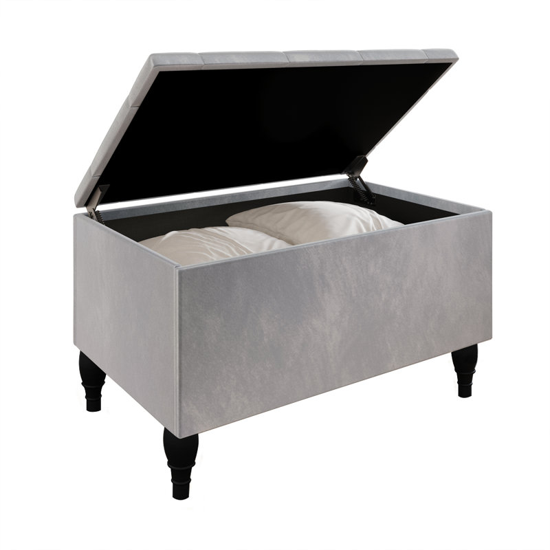 Falaq Solid Wood Piece Bedroom Set, Silver Gray, Queen