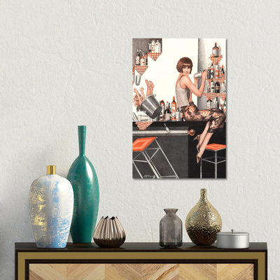 1920s Le Sourire Magazine Cover by The Advertising Archives - Gallery-Wrapped Canvas Giclée on Canvas