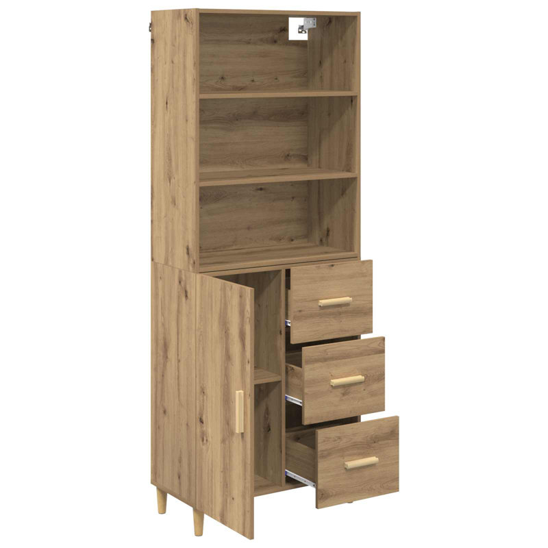 69.5cm Sideboard, Artisan Oak