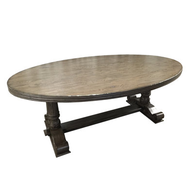 Saint Emilion Oval Solid Wood Dining Table