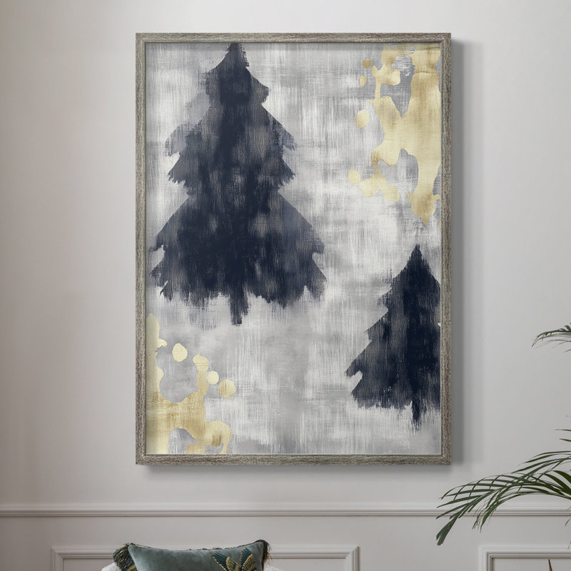 «Christmas Holiday Art CCL XXXII», reproduction encadrée - bois massif, H 30 po x l 24 po