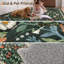Tapis floral lavable en machine avec envers antidérapant Guston-51273236-51977672-52131639
