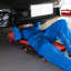 Ergonomic Industrial Stool with Footrest